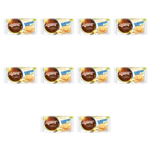 Wawel Wafle Waniliowe bez dodatku cukru 110g X10