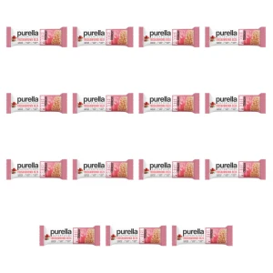 Purella Protein Crunchy Beza Truskawkowa 45g X15