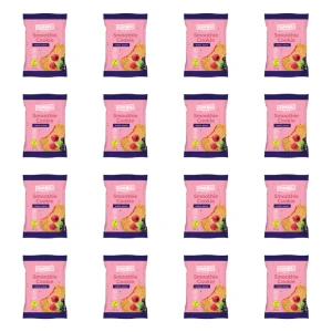 Frank & Oli Smoothie Cookie ciastko owsiane z nadzieniem z maliny i jeżyny 50 g X16
