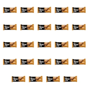 Corny proteinowa kanapka Crunch & Cream o smaku karmelu i nugatu 35g X24