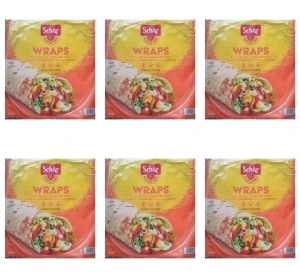 Wraps, (tortilla 2x80g),160g Schar X6