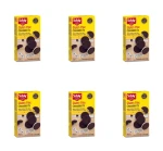 Herbatniki bezglutenowe kakaowe z mlecznym nadzieniem 165G X6