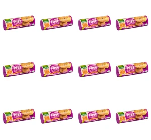 Gullón Bezglutenowe ciasteczka z owsem i pomarańczami 180 g X12