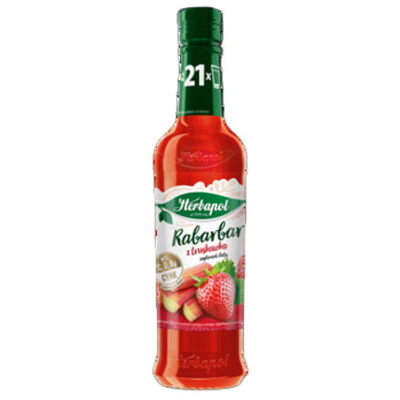 Syrop truskawkowy z wit. D Herbapol 420 ml Syrop truskawkowy z wit. D Herbapol 420ml