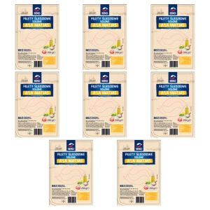 Fiety śledziowe solone a'la matjas w oleju 250g - tacka SEKO X8