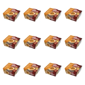 Ribella Hummus Duo-mix z karmelizowaną cebulką 200g X12