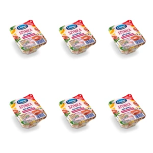 SZYNKA Sałatka z szynką i jajkiem 140 g Lisner X6