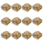 Ribella Grab & Go Hummus z krakersami z ciecierzycy 130g X12