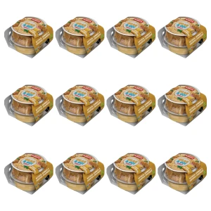 Ribella Grab & Go Hummus z krakersami z ciecierzycy 130g X12