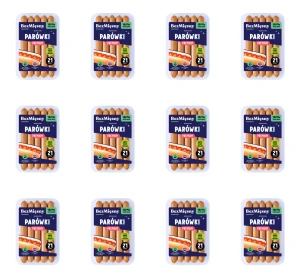 Bezmięsne Parówki Premium 160g BEZMIĘSNY X12