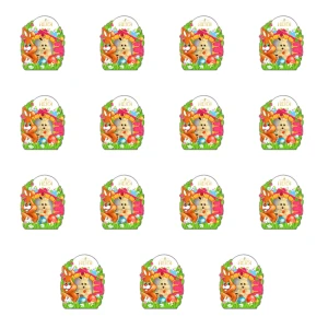 Heidi Mini Bunny - white & praline 20g X15