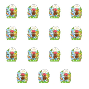 Heidi Mini Bunny - milk & praline 20g X15