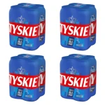 Piwo TYSKIE 0% puszka 4x500ml X4