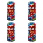 Warka Radler Piwo bezalkoholowe owoce leśne 0% 4x500 ml X4