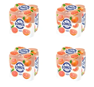 Łomża Radler Grejpfrut 20% soku puszka 4x400 ml X4