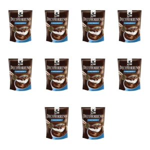 DecoMorreno La Festa Chocolatta Hot Milky Napój instant o smaku czekolady mlecznej 150 g X10