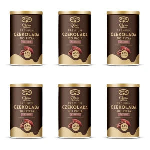 Kruger Czekolada do picia 43% kakao, puszka 220g X6