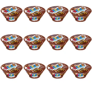 Deser mleczny Bakuś o smaku czekoladowo-orzechowym 100g X12