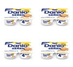 Danio Serek homogenizowany o smaku ciasteczkowym 520 g (4x130 g) X4