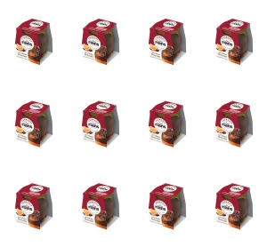 Deser krem czekoladowy z sosem pomarańczowym Rians 1x125g X12