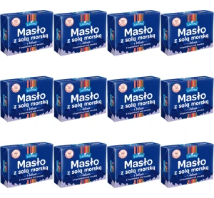 Lumiko Masło z solą morską 200g X12