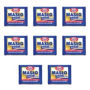 Mlekovita Masło Polskie ekstra 82% tł. 200g X8