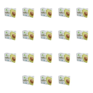 Vegan mix tłuszczów do smarowania o smaku avokado 75% NATURALE 200 g X18