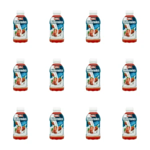Napój mleczny Müllermilch o smaku truskawkowym 400g X12
