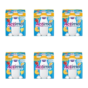 Actimel Wieloowocowy 4x100 g X6