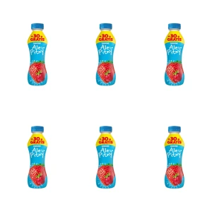 Danone Ale Pitny Truskawka-Poziomka 270g + 30g X6