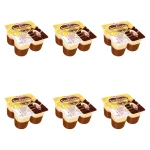 ZOTT Serduszko pudding Wanilia/Czekolada 4x125g X6
