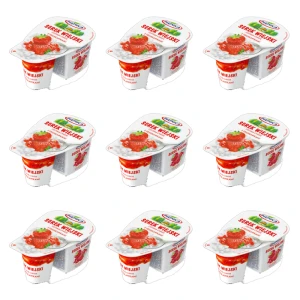 Serek Wiejski z truskawką Piątnica 150g X9