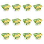 Serek homogenizowany Pyszny o smaku bananowym 140g Mlekpol X12