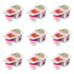 Serek wiejski z malinami i żurawiną Piątnica 150g X9