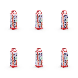 Maślanka Mrągowska truskawkowa 1L X6