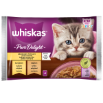 Drobiowe frykasy Galaretka z kurczakiem i z indykiem Whiskas 340 g (4x85g)