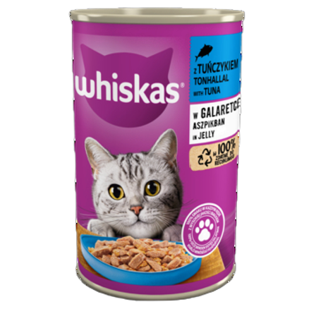 Mokra karma dla kota tuńczyk w galarecie 400 g Mokra karma dla kota tuńczyk w galarecie 400g