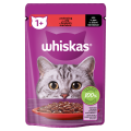 Saszetka dla kota wołowina w sosie Whiskas 85g