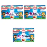 Actimel Kids truskawka-banan (8x100g) X3