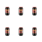 Hiszpańskie oliwki czarne drylowane sterylizowane 920g/450g Figaro X6