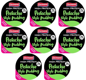 Ehrmann High Protein Pistachio Style Pudding 200g X8
