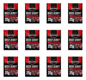 Jack Links Beef Jerky Original 25 g X12