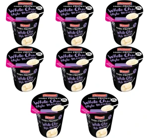 Ehrmann High Protein Mousse White Choc 200g X8