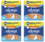 Always Ultra Day Normal Podpaski Ze skrzydełkami 56 szt. X4