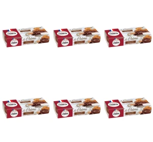 La Creme Rians Deser czekoladowy z ciasteczkami 2x93,5g X6