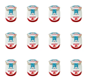 Jogurt owczy Rians z truskawkami 115 g X12