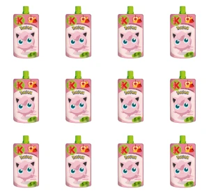 Kubuś Mus Pokemon truskawka 100g X12