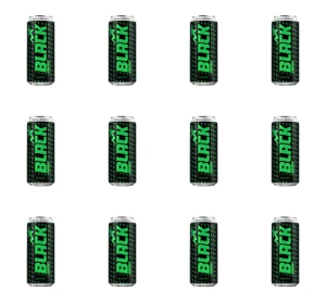 Black Energy Zero Sugar Mojito Flavour 500 ml X12