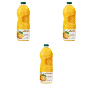 Wosana Sok pomarańczowy 100% 3,01 l X3
