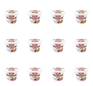 Mlekovita Wypasiony jogurt śmietankowy smak szarlotka z cynamonem 200g X12